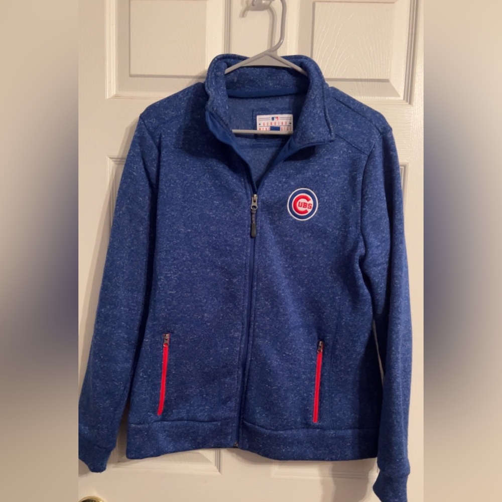 Womens Chicago Cubs Zip Up